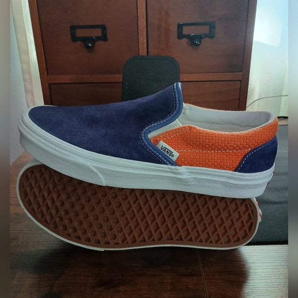Vans Women's Slip-On Shoes - Purple and Orange_8 - Picture 2 of 9